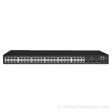 48 ports SURVEILLANCE CCTV SURVEILLANCE GIGABIT COMMUTATEUR POE